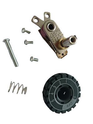 125V/16A CUL Commutateur thermique à vapeur en fer en fer Thermostat Température Thermostat Cycle d'essai d'endurance 000 fois