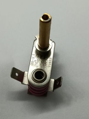 Thermostat bimétallique réglable avec une plage de température de 50 à 250 °C et 100 cycles d'endurance