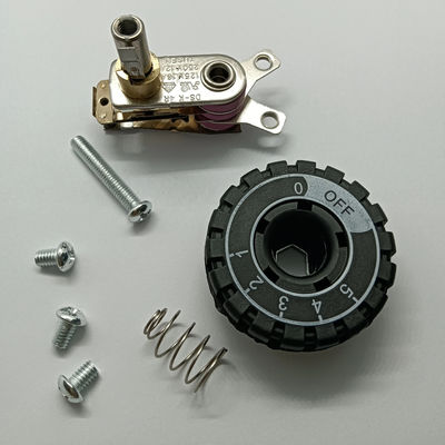 Thermostat réglable en fer bimétallique pour ménage avec cycle d'essai d'endurance 100