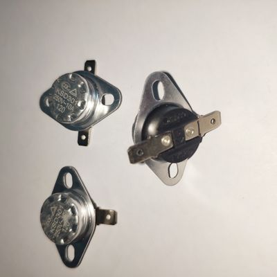 Voltage conçu efficacement 250VAC Thermostat domestique KSD 301 Commutateur pour chauffe-eau