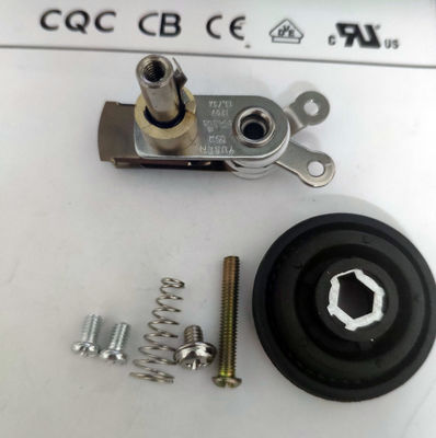 Contrôle de température facilement réglable Bimetal Thermostat pour le fer à vapeur industriel
